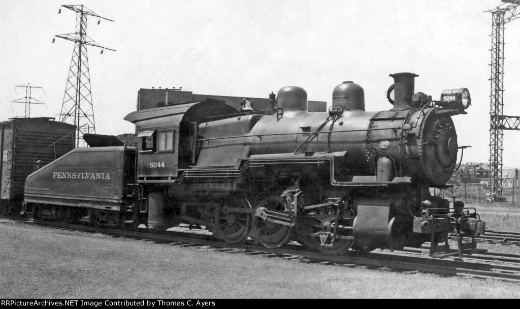 PRR 5244, B-6SB, c. 1958